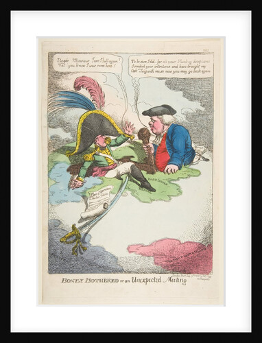 Boney Bothered or an Unexpected Meeting, July 9, 1808 by Charles Williams
