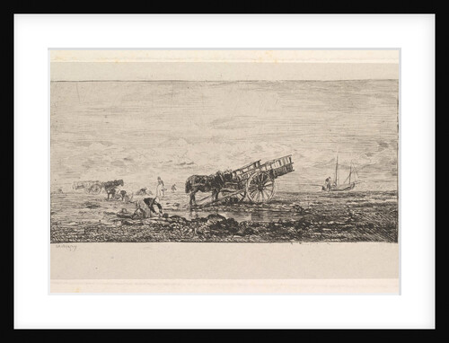 The Beach at Villerville, 1837-78 by Charles Francois Daubigny