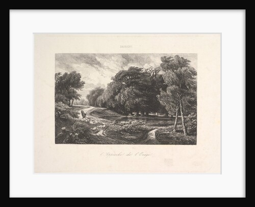 The Approaching Storm, 1844 by Charles Francois Daubigny