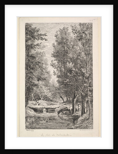 A Stream in the Mondois Valley, 1835-78 by Charles Francois Daubigny
