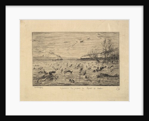 The Fish Rejoice in the Departure of the Cabin Boy, 1861 by Charles Francois Daubigny