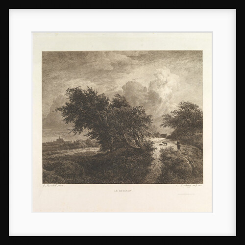 Le Buisson, 1855 by Charles Francois Daubigny