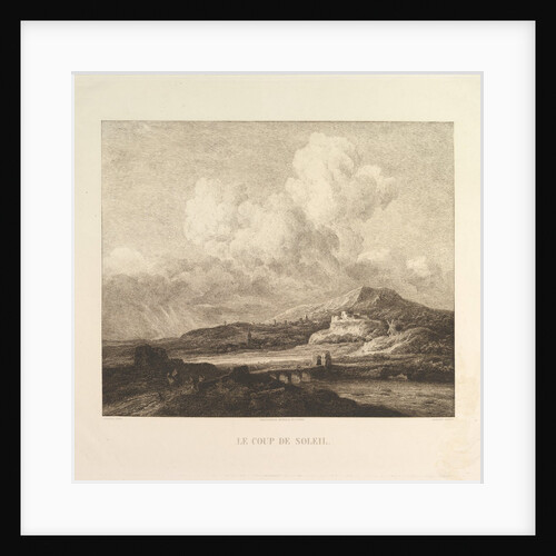 A Burst of Sunlight, 1860 by Charles Francois Daubigny