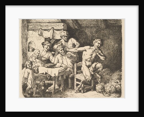 The Satyr and the Peasant, 1764 by Christian Wilhelm Ernst Dietrich