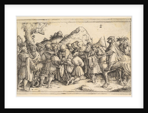 The pardoning of a criminal, 1531 by Christoph Bockstorffer