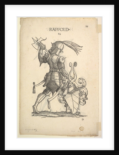 Hurlacher and Rappold Families, from Paul Hector Mair?s Berich…, mid 16th century by Christoph Weiditz