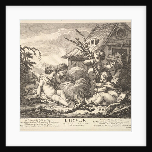 Winter, 1735-86 by Claude Augustin Duflos le Jeune