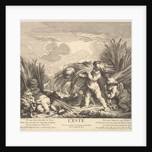 Summer, 1735-86 by Claude Augustin Duflos le Jeune