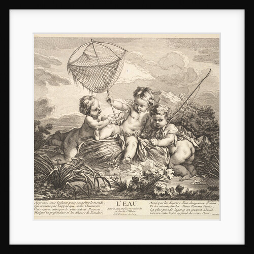 Water, 18th century by Claude Augustin Duflos le Jeune