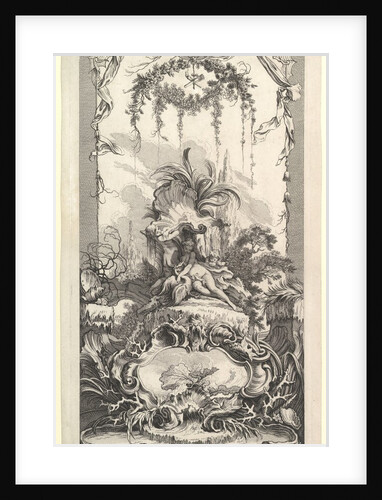 Leda and the Swan by Claude Augustin Duflos le Jeune