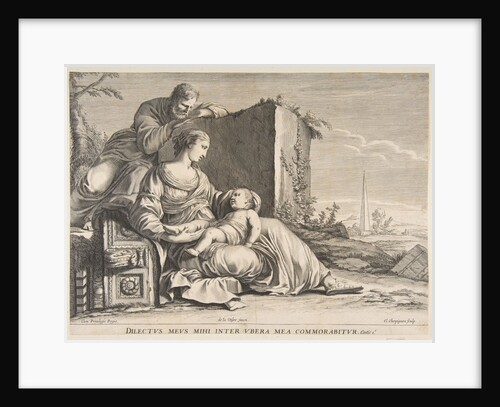 Holy Family by Claude Cherpignon