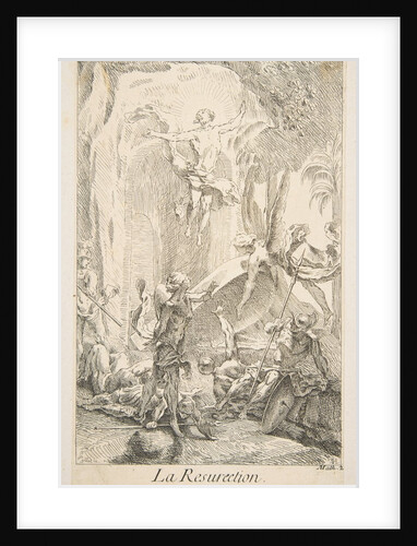 Resurrection by Claude Gillot/Jacques Gabriel Huquier