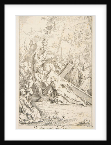 Carrying the Cross by Claude Gillot/Jacques Gabriel Huquier