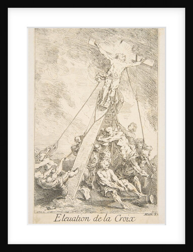 Elevation of the Cross by Claude Gillot/Jacques Gabriel Huquier