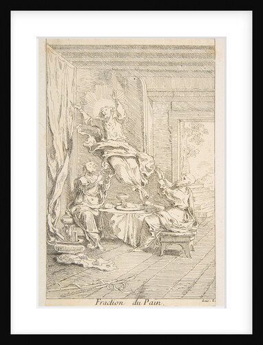 Division of the Bread by Claude Gillot/Jacques Gabriel Huquier