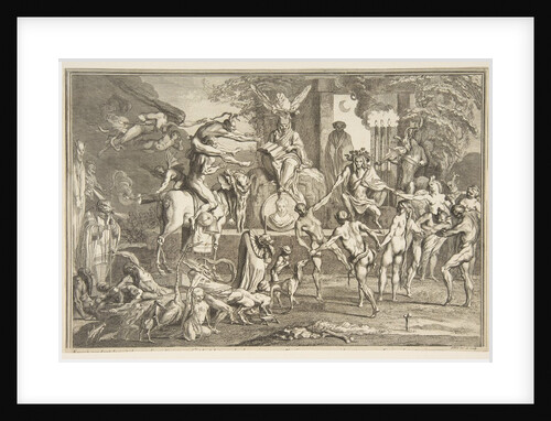 Errant pendant la nuit… by Claude Gillot