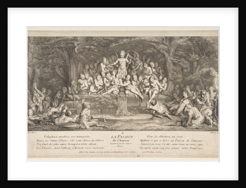 The Passion for Love by Claude Gillot