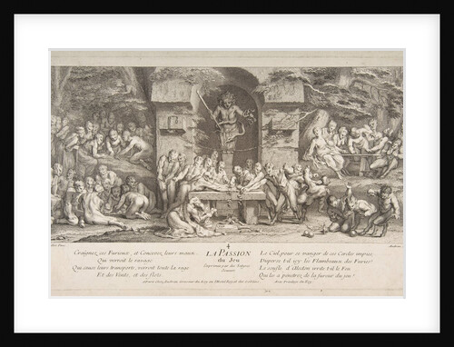 The Passion for Gambling by Claude Gillot