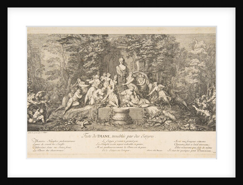 Feast of Diana by Claude Gillot