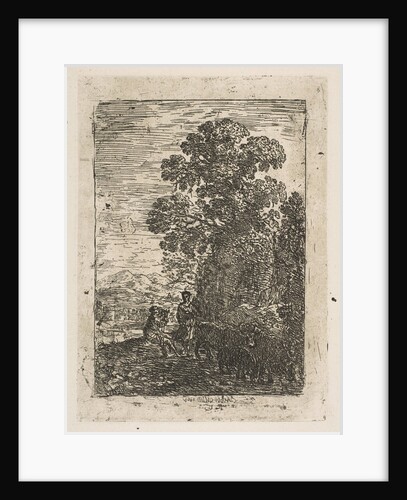 The Herdsman and the Shepherdess, ca. 1630 by Claude Lorrain