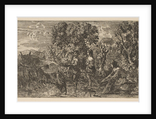 The Ford, 1634 by Claude Lorrain