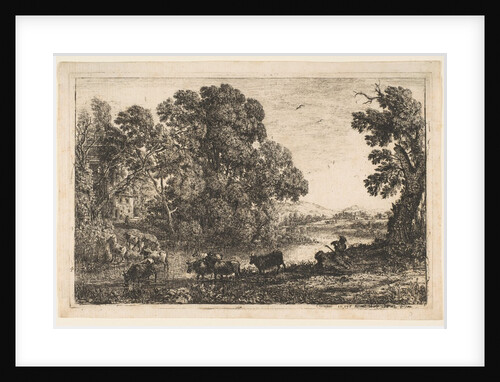 The Cowherd, 1636 by Claude Lorrain