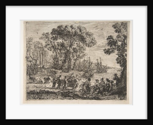 The Rape of Europa, 1634 by Claude Lorrain