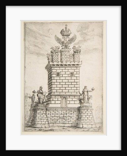 The Square Tower, 1637 by Claude Lorrain