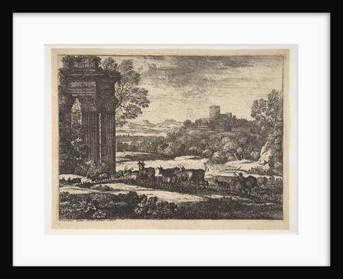 The Herd Returning in Stormy Weather, ca. 1650-51 by Claude Lorrain