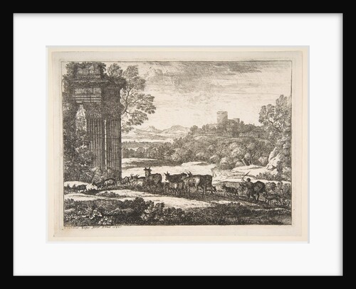 The Herd Returning in Stormy Weather, 1651 by Claude Lorrain
