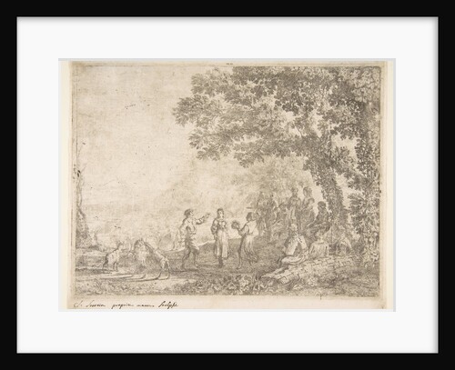 The Country Dance, ca. 1637 by Claude Lorrain