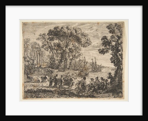 The Rape of Europa, 1634 by Claude Lorrain