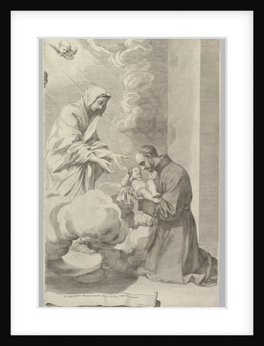 St. Gaëtan, Founder of the Theatines by Claude Mellan