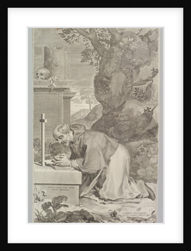 St. Claude, 1664 by Claude Mellan