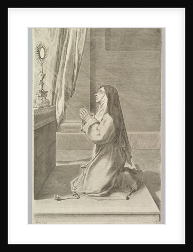 St. Claire, 1667 by Claude Mellan