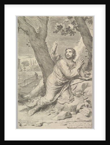 St. Augustine, 1660 by Claude Mellan