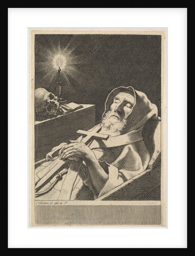 St. Francis de Paul by Claude Mellan