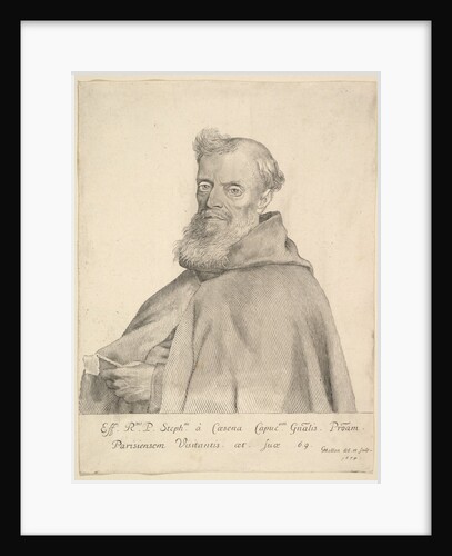 Le Père Étienne de Cesena, 1674 by Claude Mellan