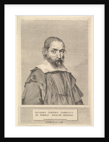 Nicolas-Claude Fabri de Peiresc, 1637 by Claude Mellan