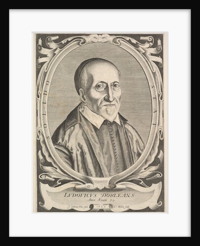 Portrait of Louis d'Orléans, 1622 by Claude Mellan