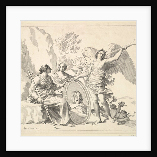 Louis-Emmanuel de Valois, comte d'Alais et duc d'Angoulême, 17th century by Claude Mellan