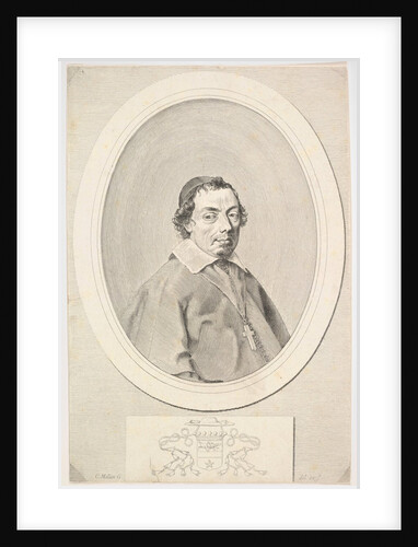 Nicolas Grillié, Bishop of Uzès by Claude Mellan