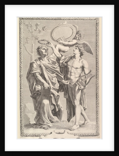 Frontispiece: Virgil, Publii Virgilii Maronis Opera, 1641 by Claude Mellan