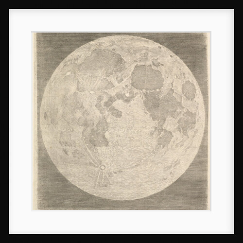 Full Moon, 1635 by Claude Mellan