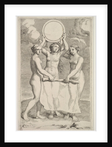 The Three Graces, 1659 by Claude Mellan
