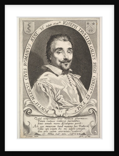 Joseph Trullier, 1626 by Claude Mellan