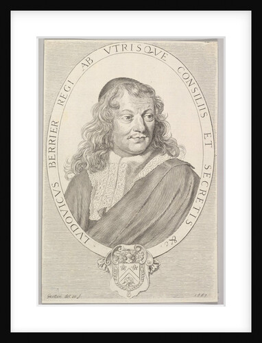 Louis Berryer, 1667 by Claude Mellan