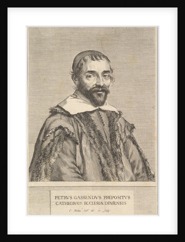 Pierre Gassendi, ca. 1637 or 1638 by Claude Mellan