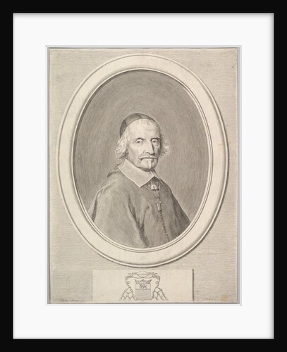 François de Villemontée, 1661 by Claude Mellan