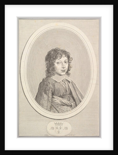 Armand de Bourbon, prince de Conti by Claude Mellan